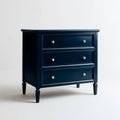 Chest of Drawers 90x45x80 cm - Navy Blue - Classic Style